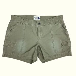 The North Face Shorts Women's Size 6 Brown Cargo Side Pockets‎ 4" Inseam